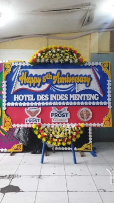 Papan Bunga di Kemayoran Jakarta Pusat